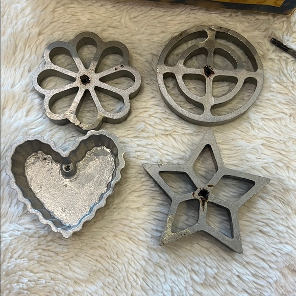 Vintage Nordic Ware Double Rosette & Timbale Iron - Picture 5 of 10